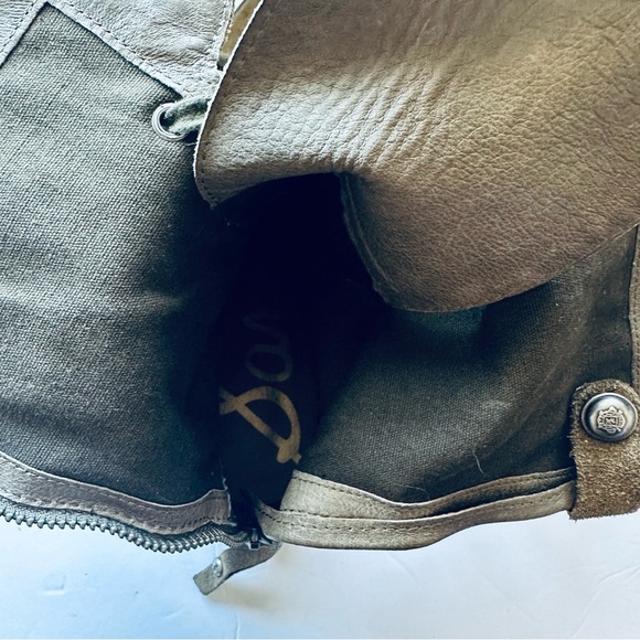 Sam Edelman Brian Suede Combat Boots- 9 - Picture 13 of 14